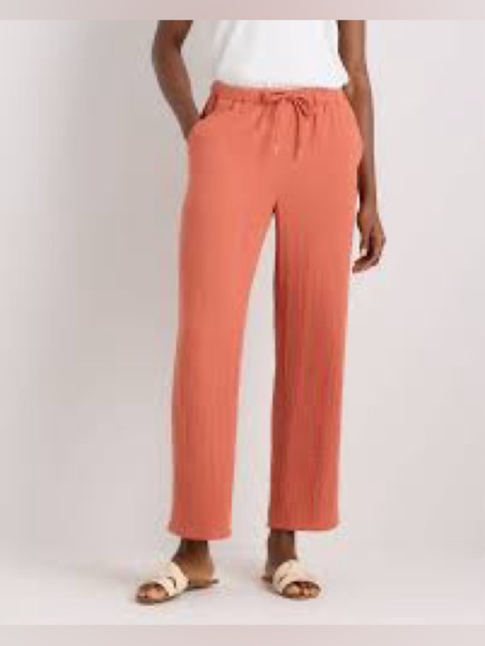 QUINCE Organic Cotton Gauze Pants